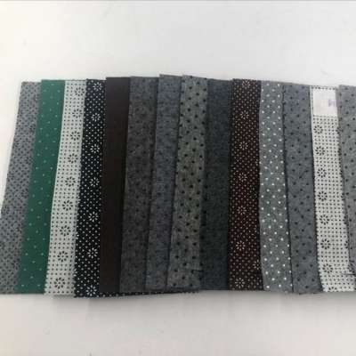 Best Quality Non Woven Carpet Underlay PVC Dots anti slip felt fabric Carpet Backing Fabric