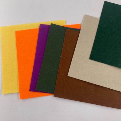 High Grade Nonwoven needle punched polyester felt Interior Fabric Sheets