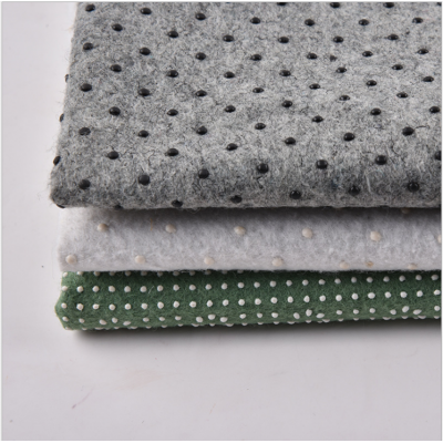 Silicone dot anti-slip non woven fabric/non -slip fabric/ slip resistant fabric polyester felt