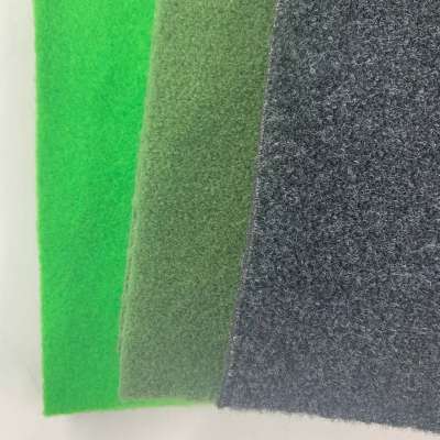 Non-Woven Needle Punched Polyester flocking Plush Felt Fabric Shoe Fabric Toy Material decoration