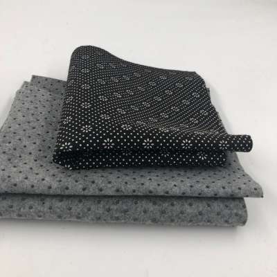 Most competitive price anti-slip dots fabric anti slip nonwoven with PVC