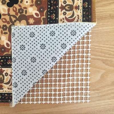 Grey Dots Anti Slip Fabric Dotted Anti Slip Fabric Carpet Underlay Dots backing nonwoven fabric