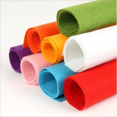 Soft Wool Felt Fabric Sheet Assorted Color Felt Pack DIY Craft Sewing Squares Nonwoven Patchwork