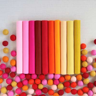 Hot sale Non Woven Fabric Needle Felt for DIY Crafts Nonwoven Patchwork